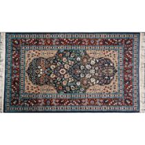 Istanbul's Grand Bazaar Hereke Turkish Floral Rug