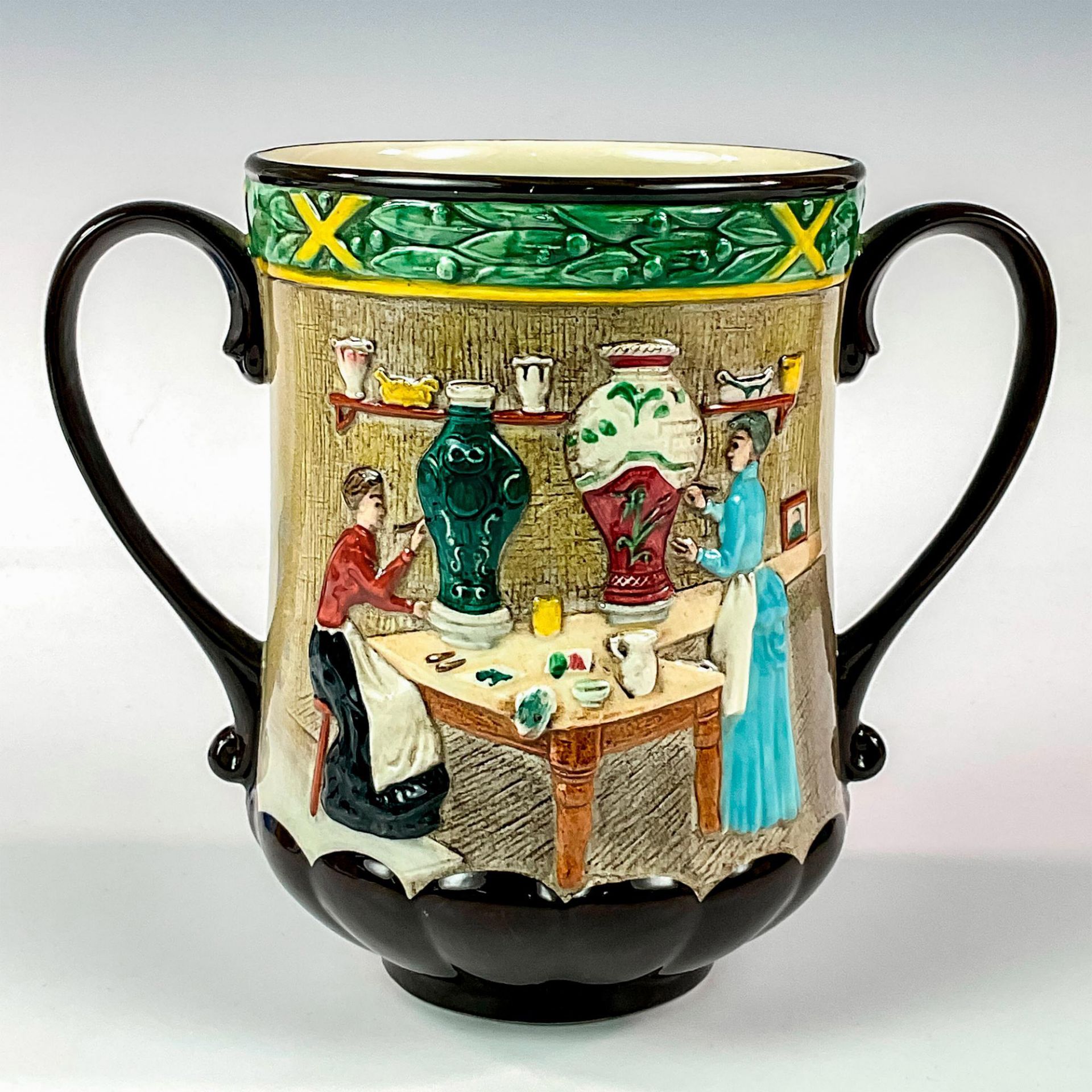 Royal Doulton Loving Cup, Pottery in the Past D6696