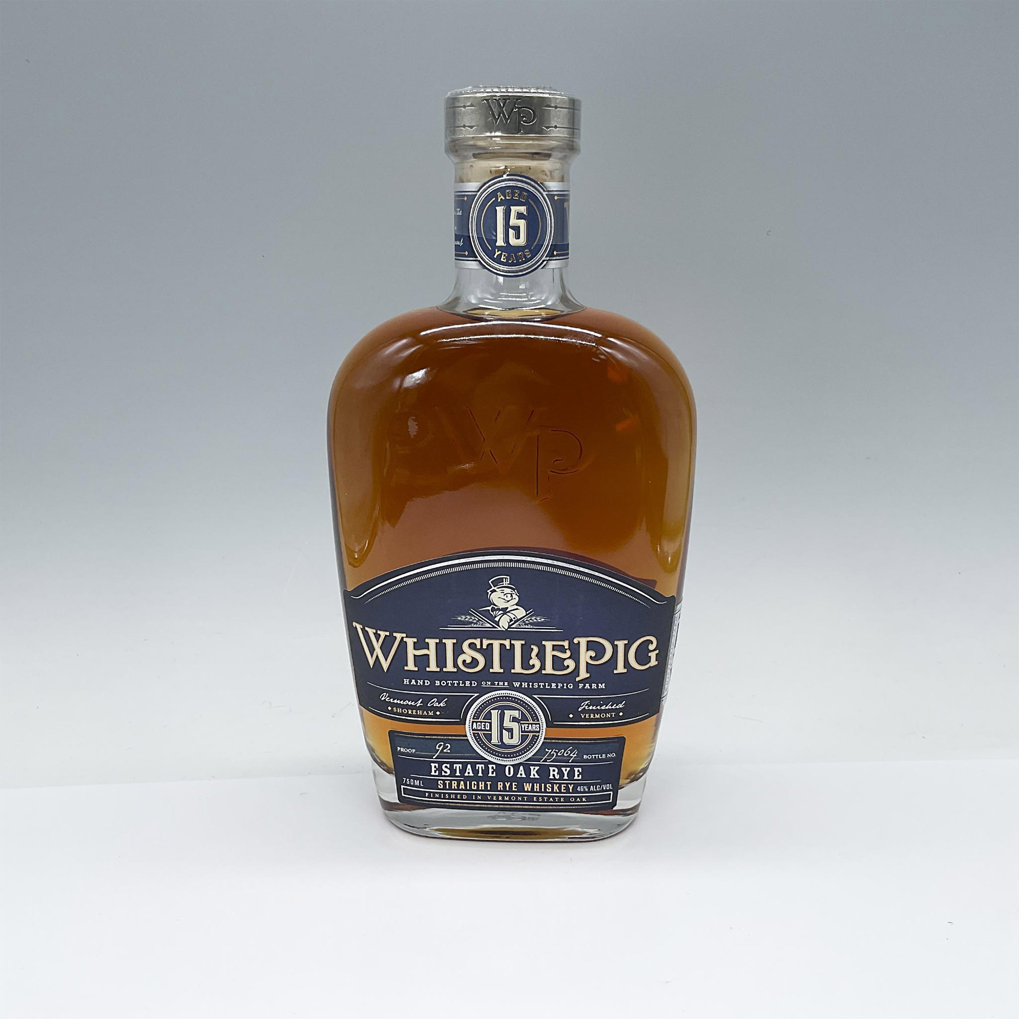 Whistlepig 15 Year Estate Oak Rye Whiskey 92 Proof