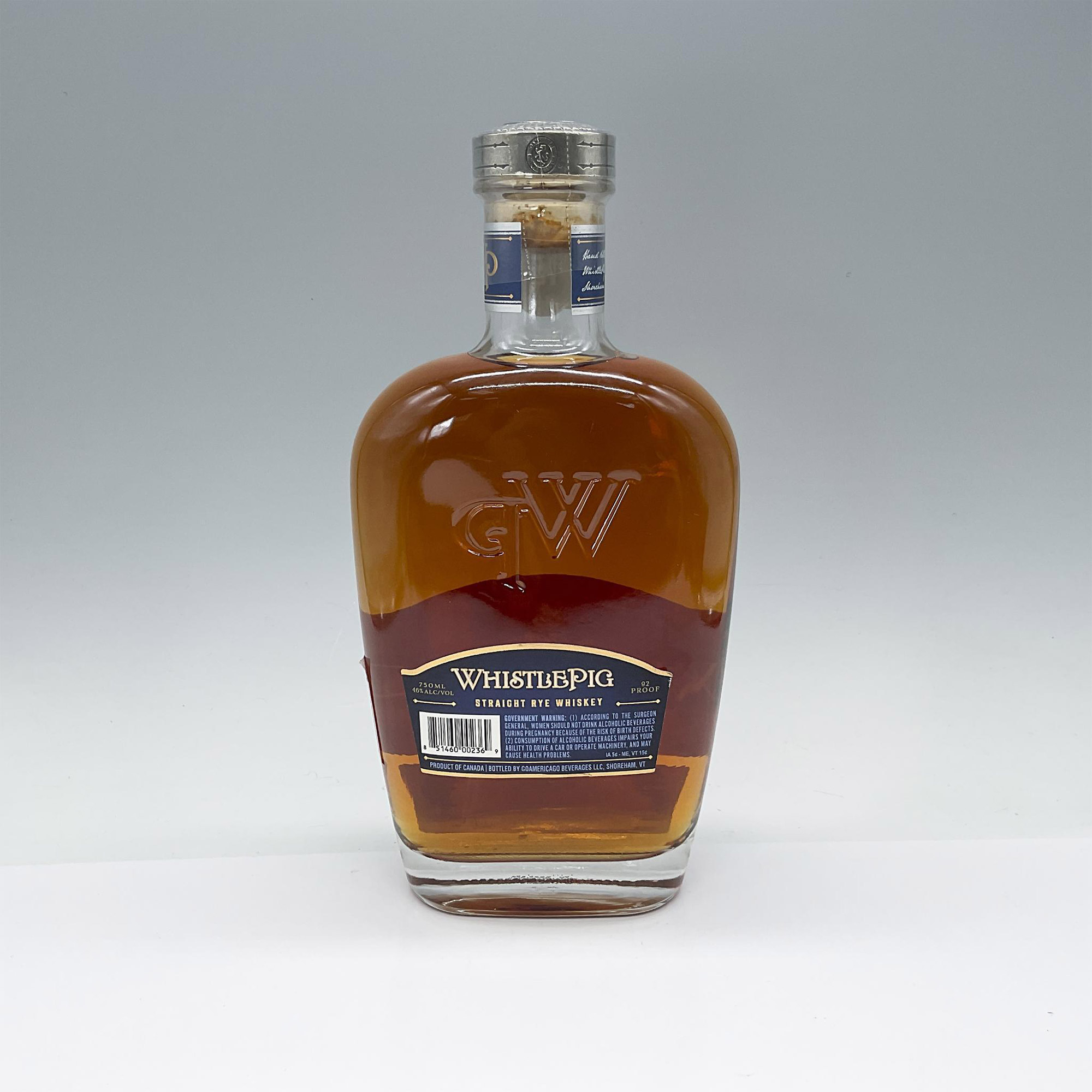 Whistlepig 15 Year Estate Oak Rye Whiskey 92 Proof - Image 2 of 3