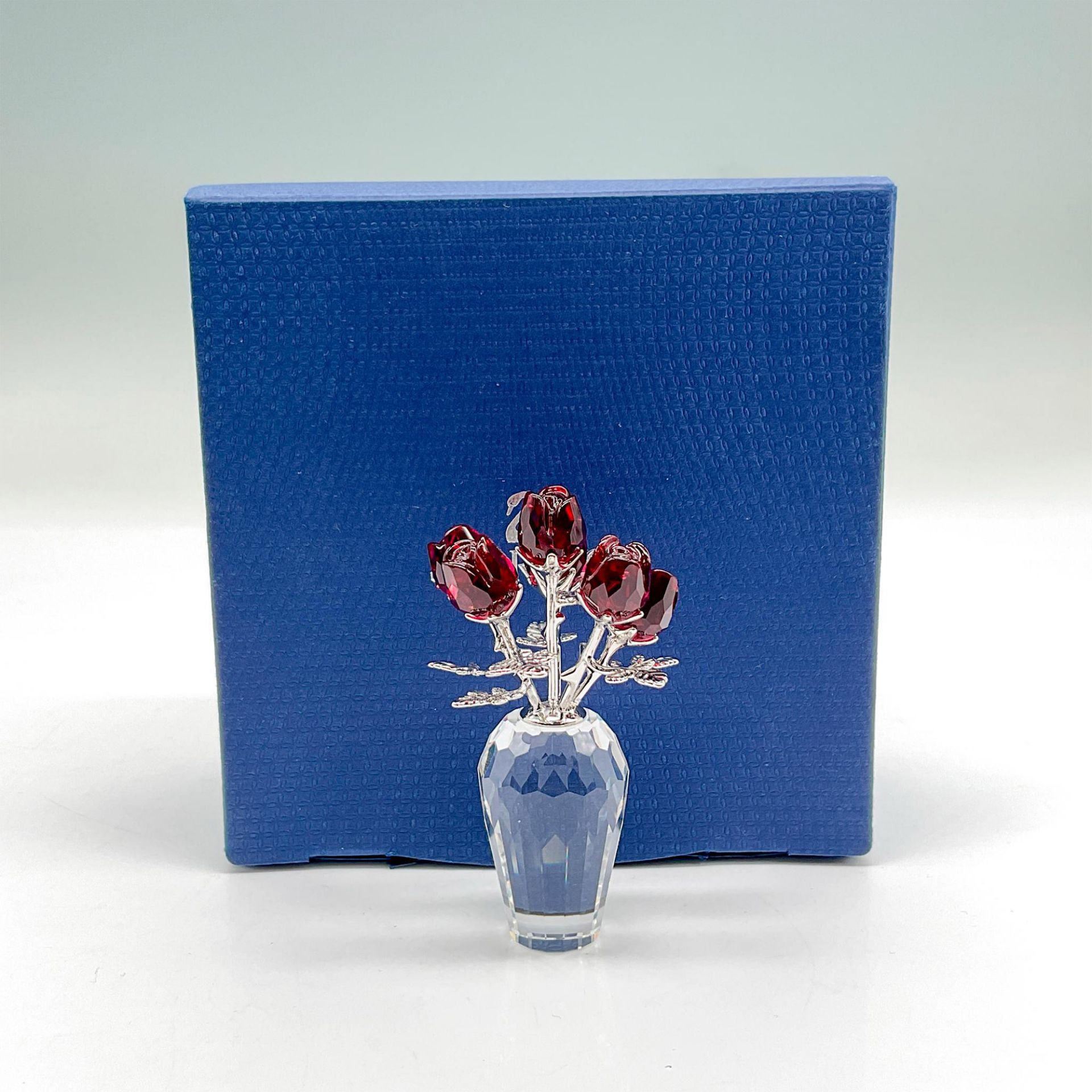 Swarovski Crystal Figurine, Red Roses with Silver Stems - Bild 4 aus 4