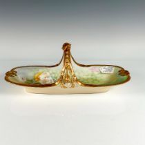 T&V Limoges Porcelain Basket