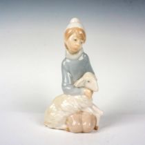 Shepherd With Lamb 1004676 - Lladro Porcelain Figurine