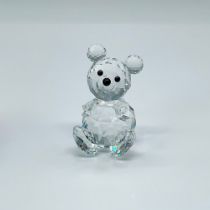 Swarovski Silver Crystal Figurine, Bear Small