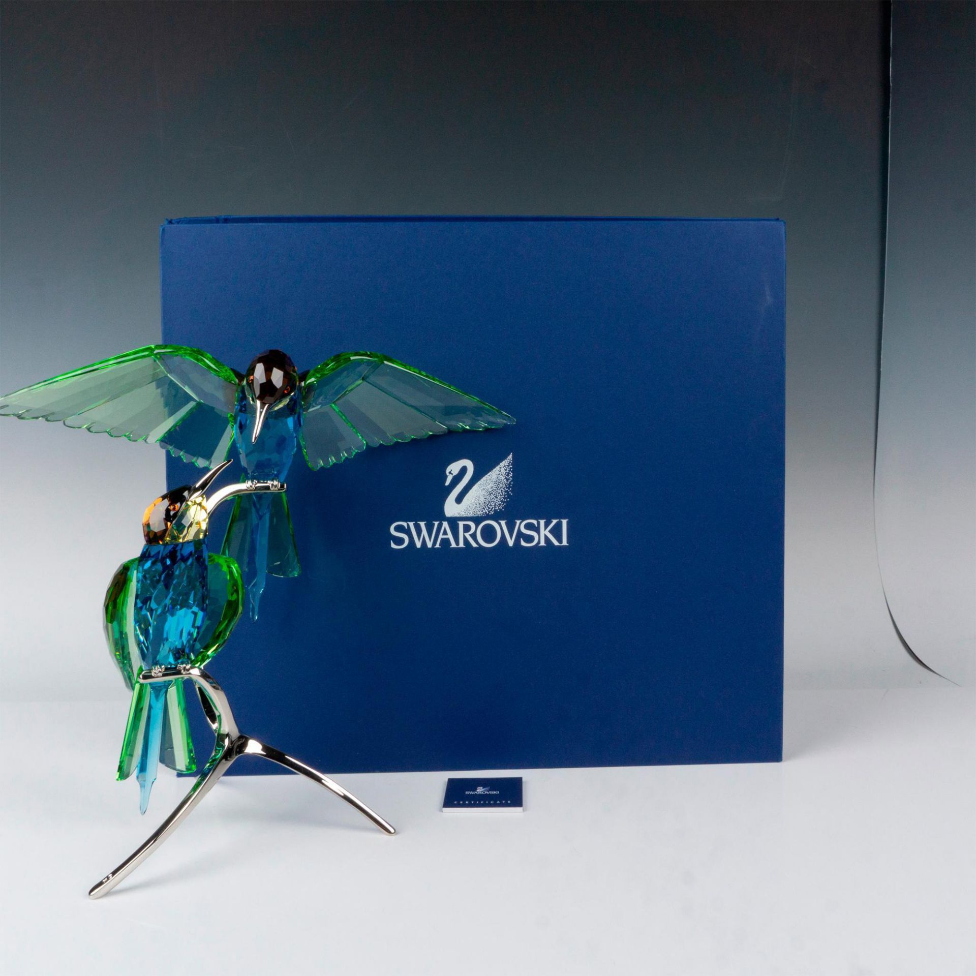 Swarovski Crystal Figurine, Paradise Bird, Bee Eaters - Image 4 of 4