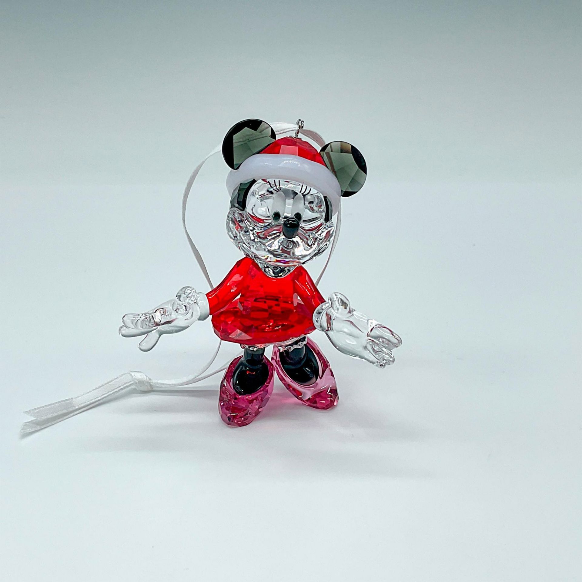 Swarovski Disney Crystal Ornament, Christmas Minnie Mouse