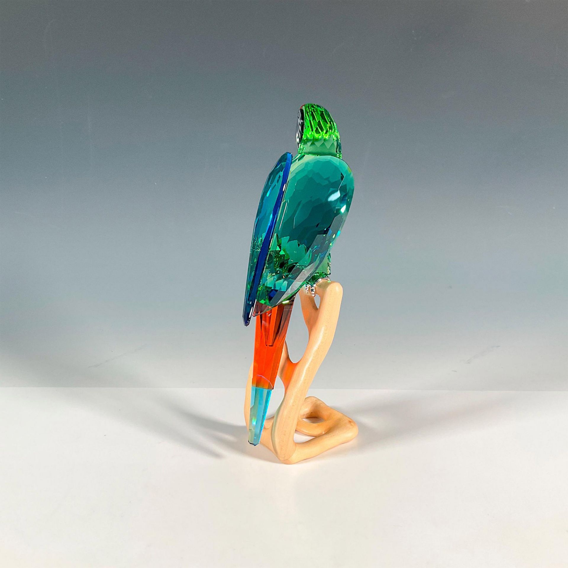 Swarovski Crystal Paradise Birds Figurine, Macaw - Image 2 of 4