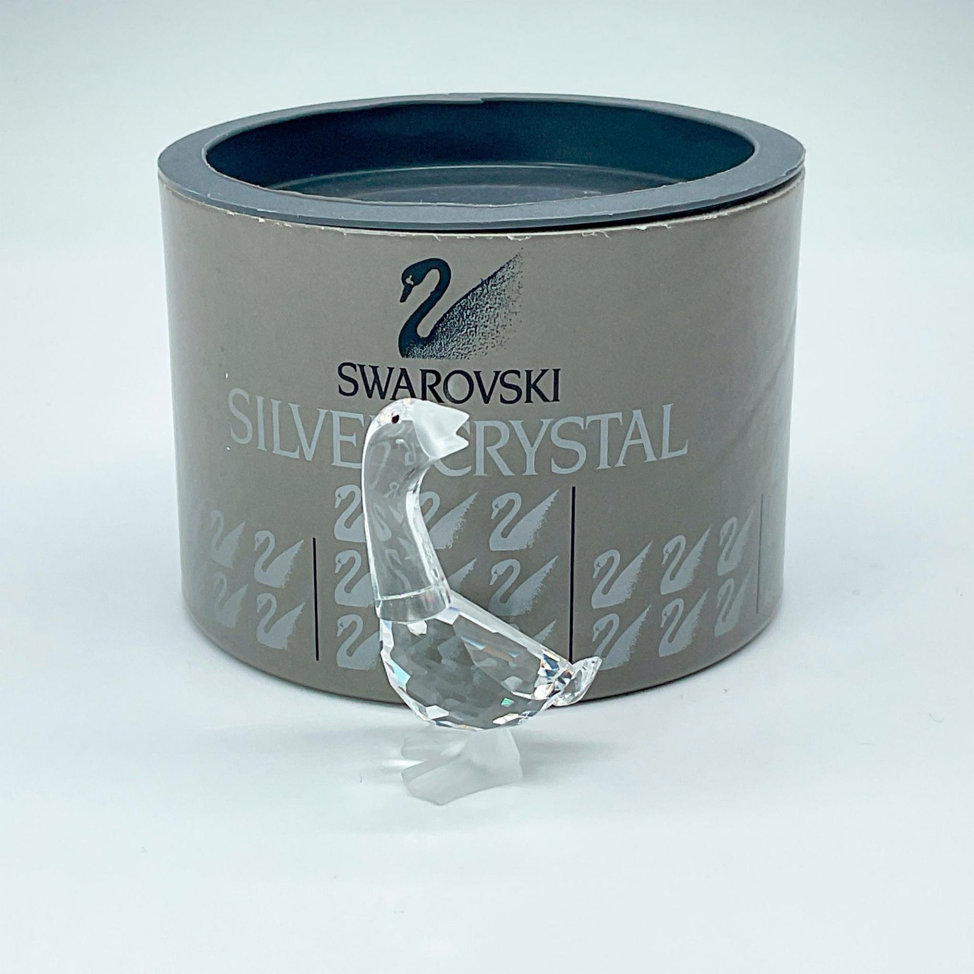 Swarovski Silver Crystal Figurine, Gosling Duck - Image 4 of 4