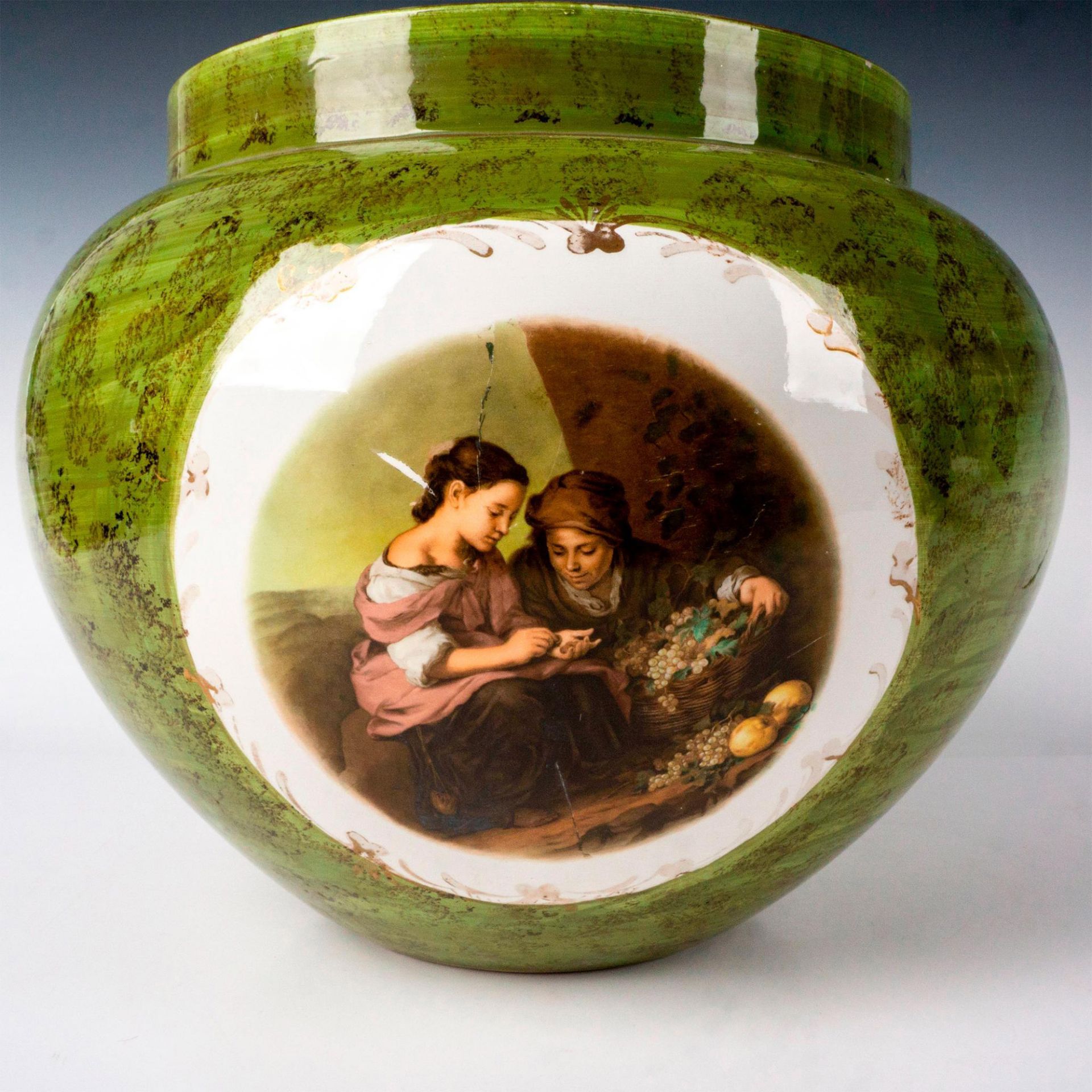 Paul's Italian Ceramic Jardiniere, The Little Fruitseller - Bild 2 aus 7