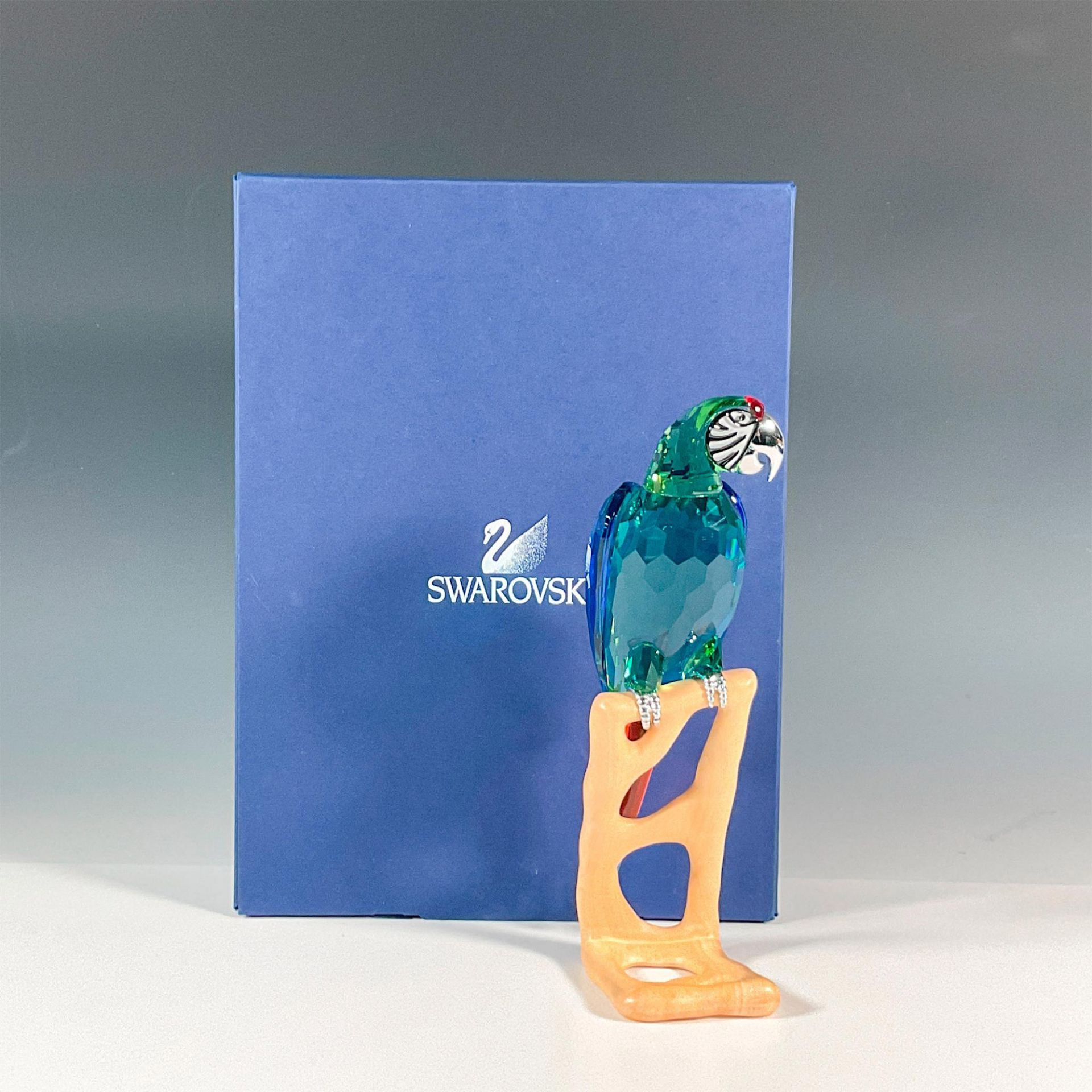 Swarovski Crystal Paradise Birds Figurine, Macaw - Image 4 of 4