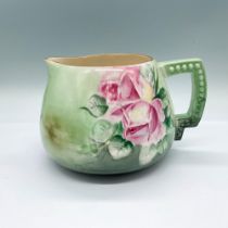 CAC Belleek Porcelain Floral Jug