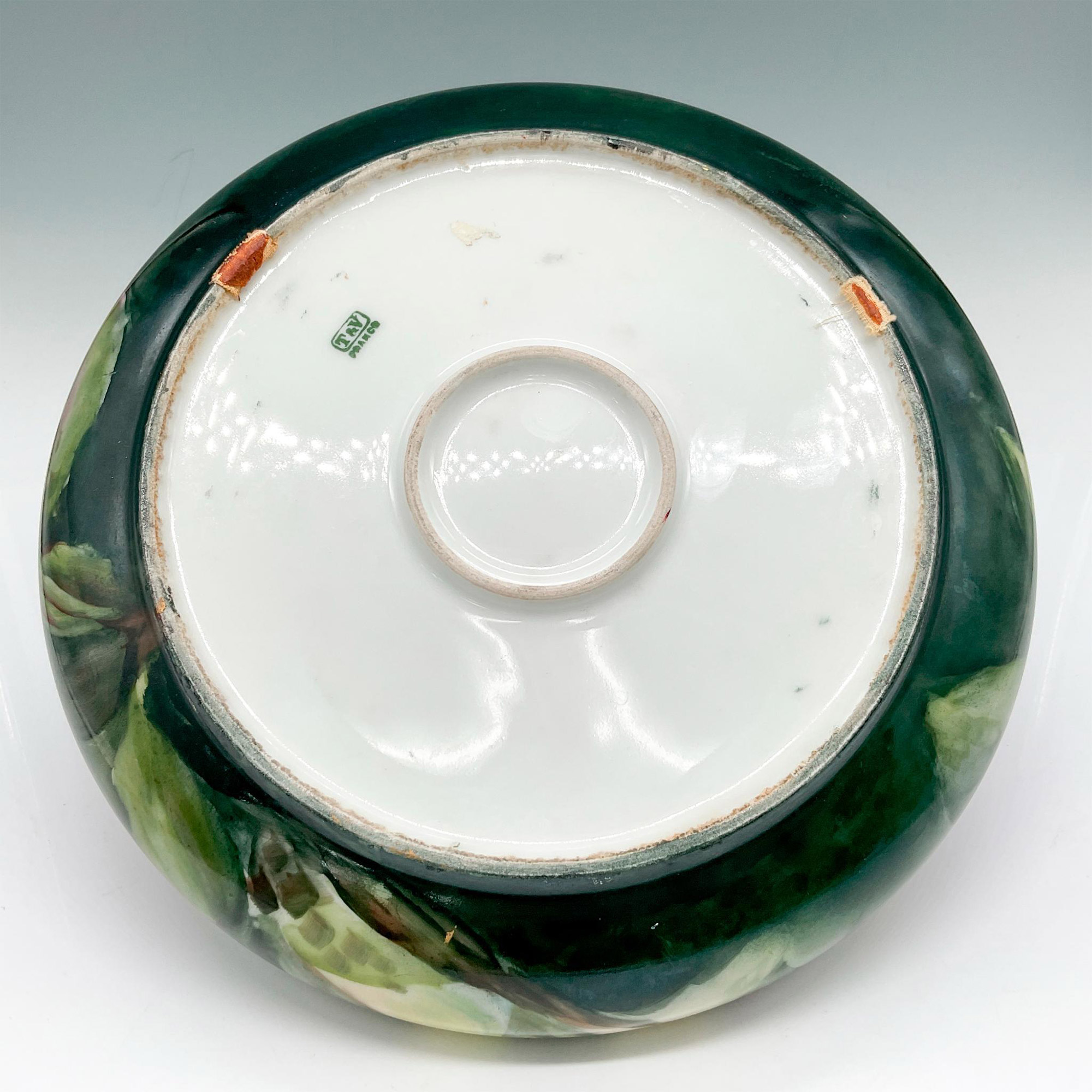 Tressemanes & Vogt Porcelain Squat Vase - Image 4 of 4