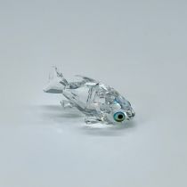 Swarovski Silver Crystal Figurine, Mini Goldfish