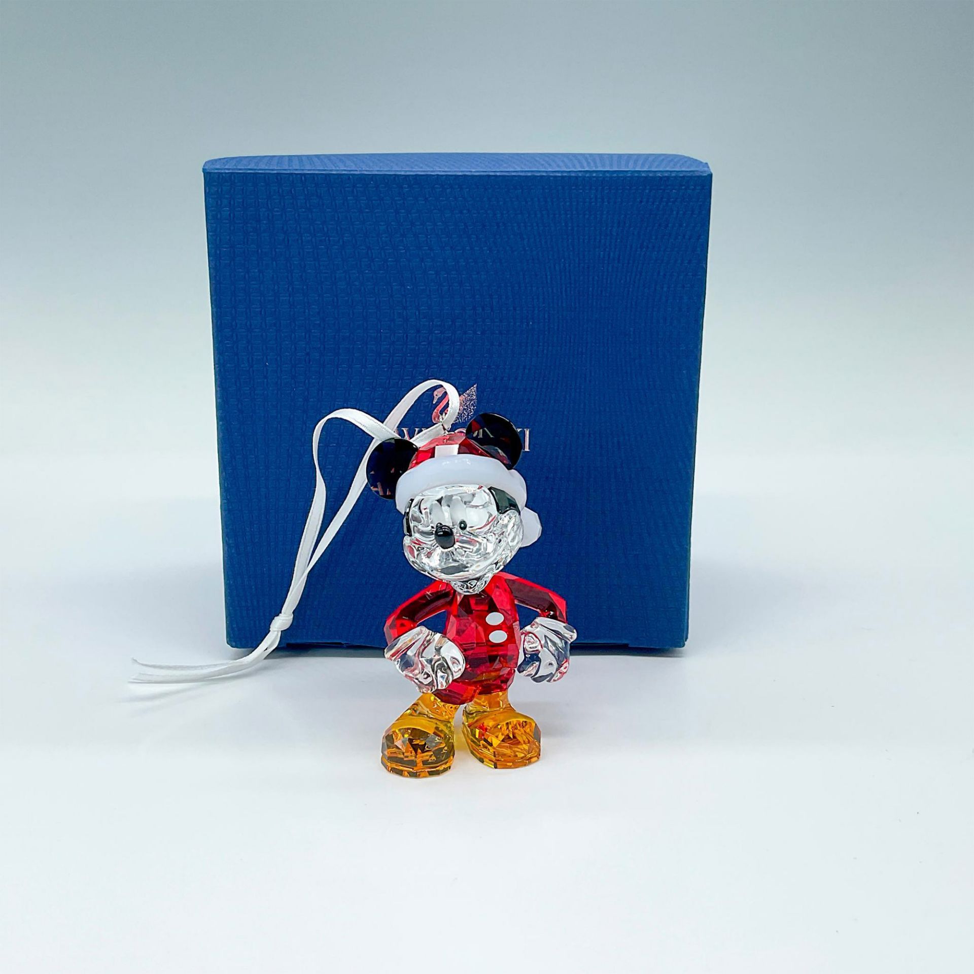 Swarovski Disney Crystal Ornament, Christmas Mickey Mouse - Image 4 of 4