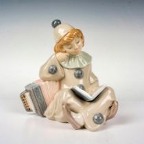 Girl With Accordion 1001178 - Lladro Porcelain Figurine
