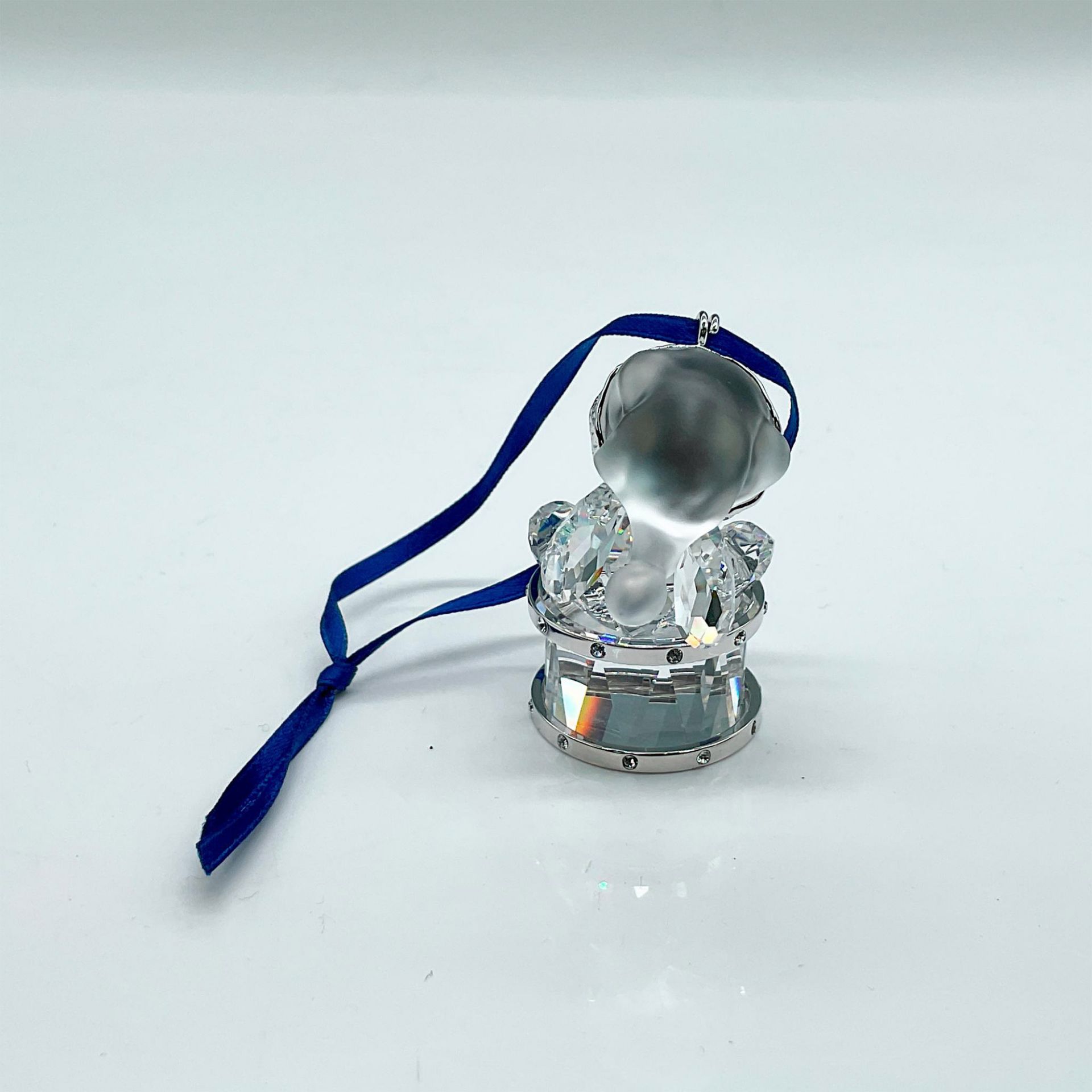 Swarovski Crystal Figurine, Kris Bear on Drum - Image 2 of 4