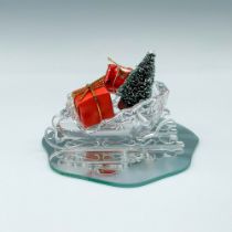 Swarovski Crystal Figurines, Sleigh