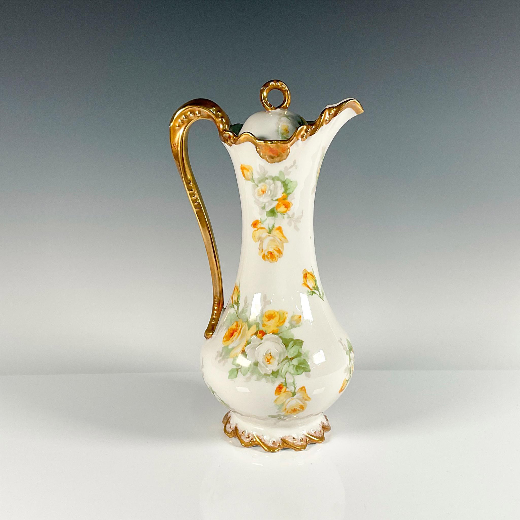 Coronet Limoges Porcelain Pitcher - Image 2 of 3