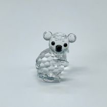 Swarovski Silver Crystal Figurine, Koala Right Facing