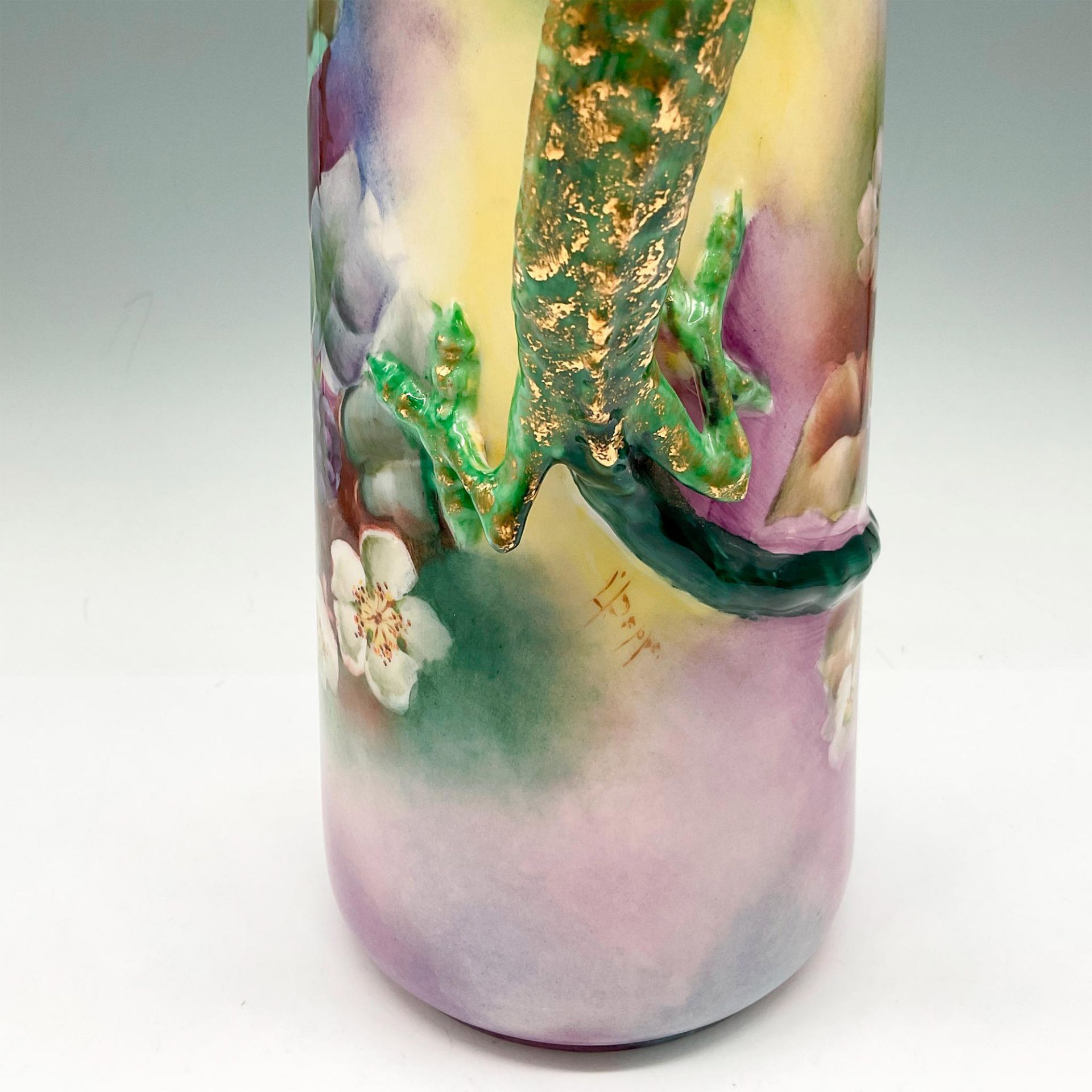 Willets Belleek Porcelain Dragon Handled Tankard - Image 3 of 4