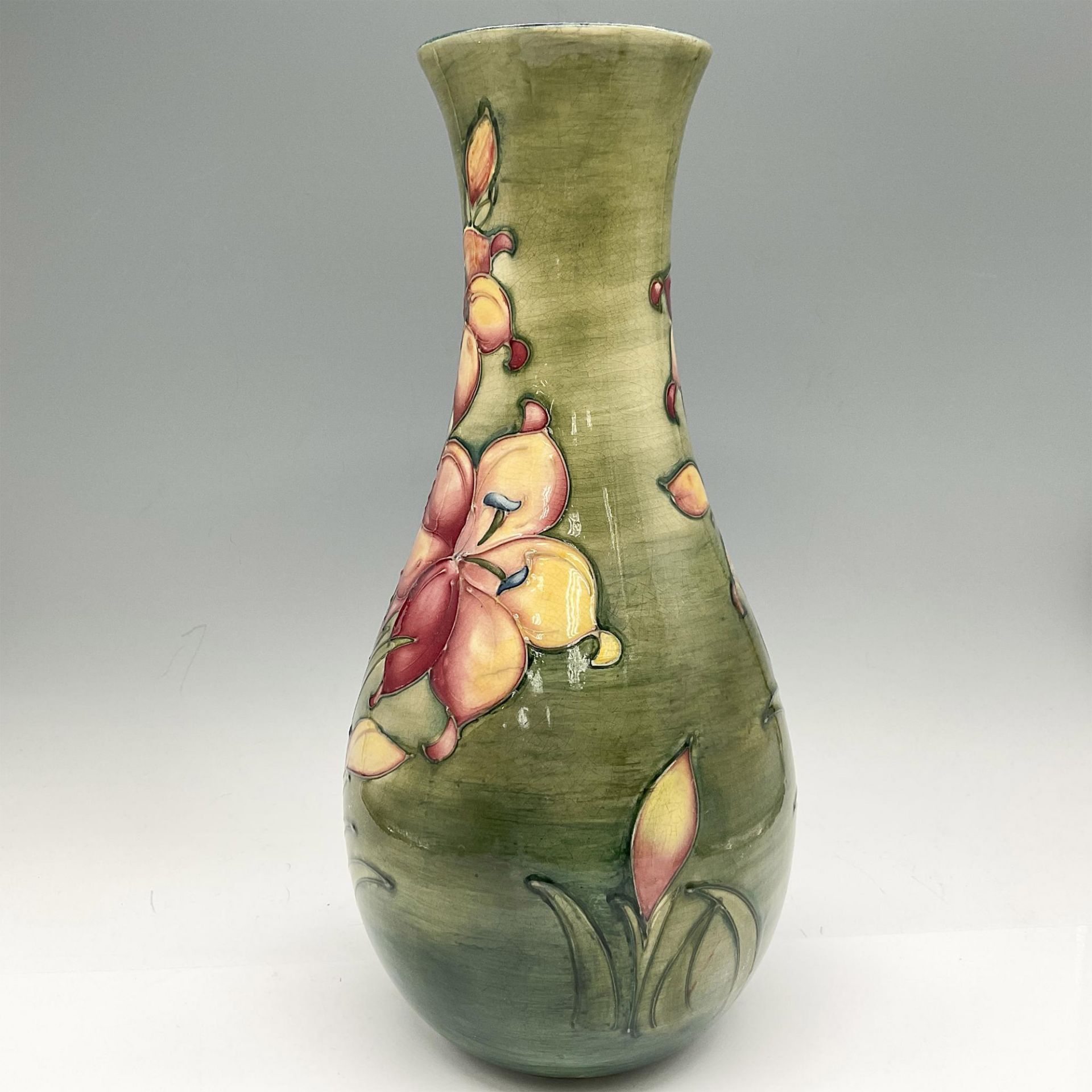 Moorcroft Pottery Vase, African Lily - Image 2 of 3