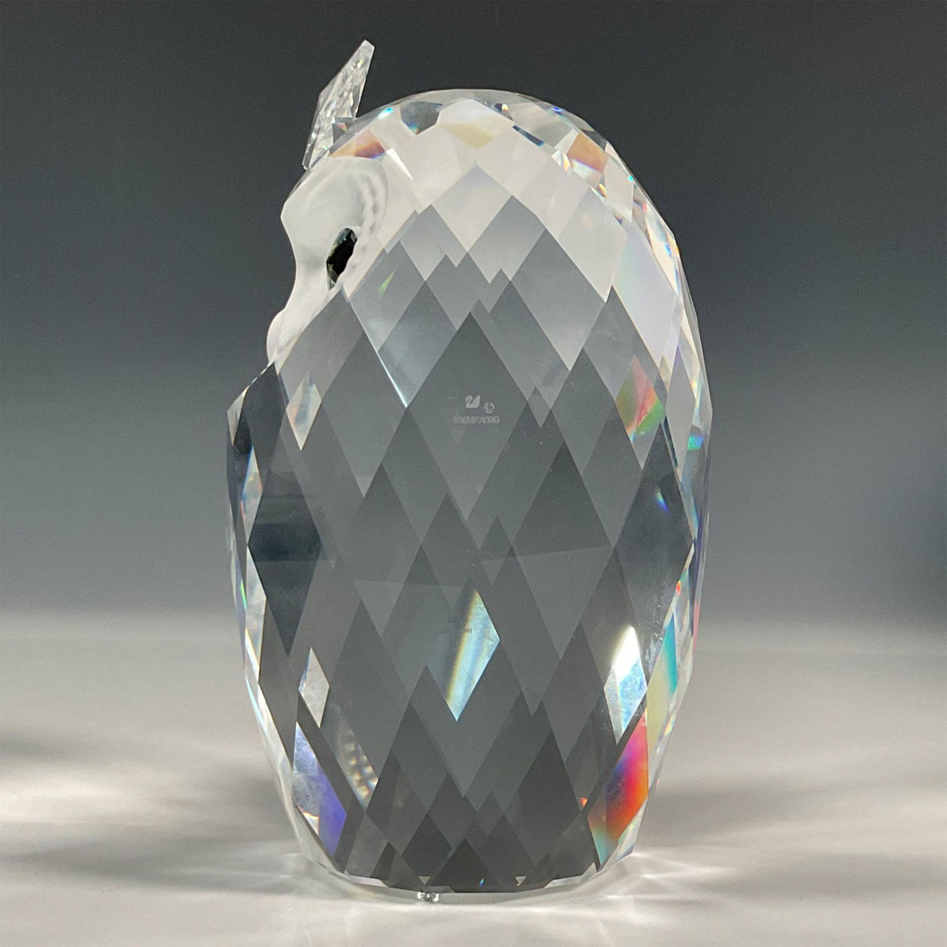 Swarovski Silver Crystal Sculpture, Giant Owl - Image 3 of 6