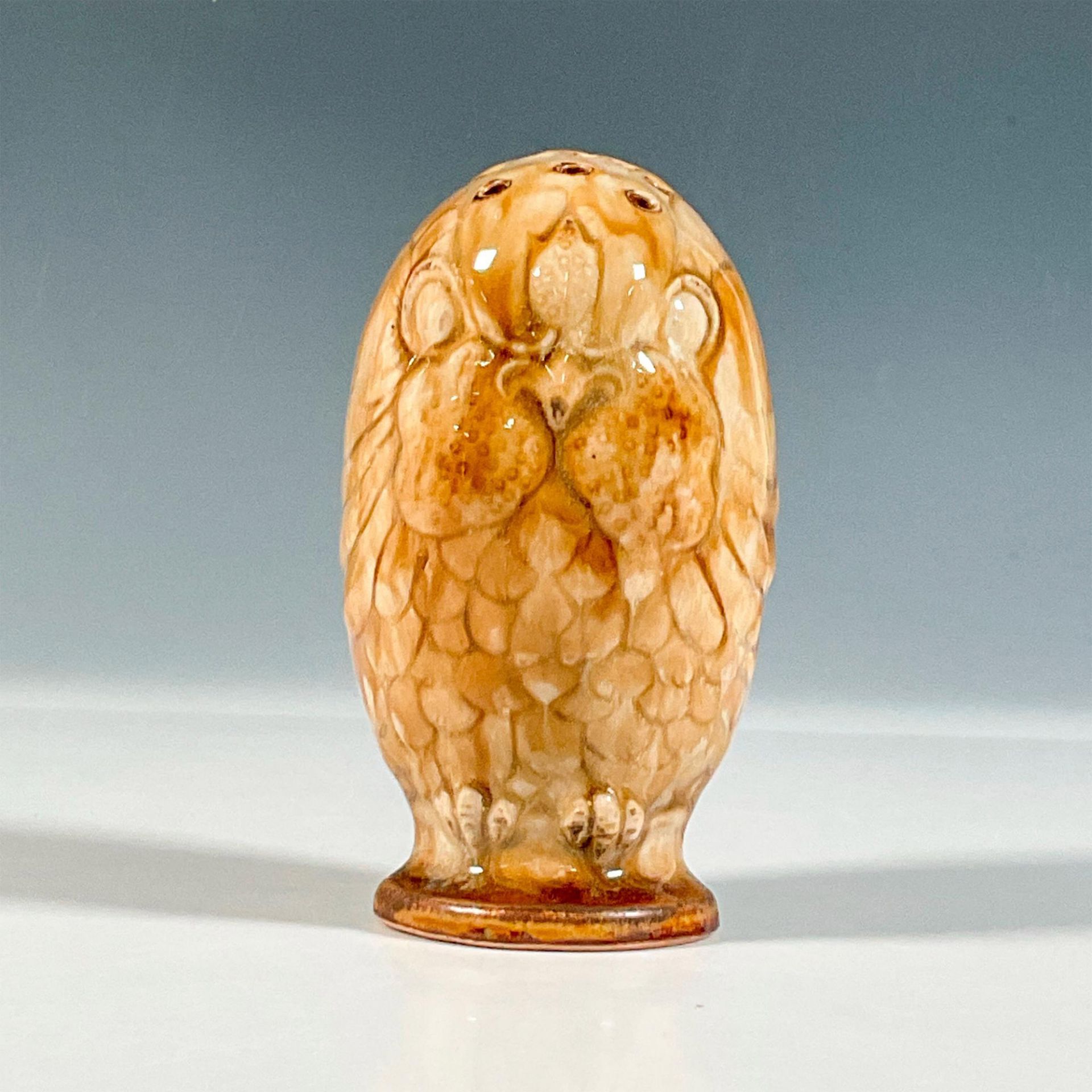 Doulton Lambeth Rare Stoneware Sugar Sifter, Owl