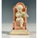 Rare Doulton Lambeth George Tinworth Carrara Ware Figurine