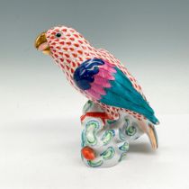 Herend Porcelain Parrot Figurine