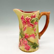 Antique French Majolica Water Pitcher