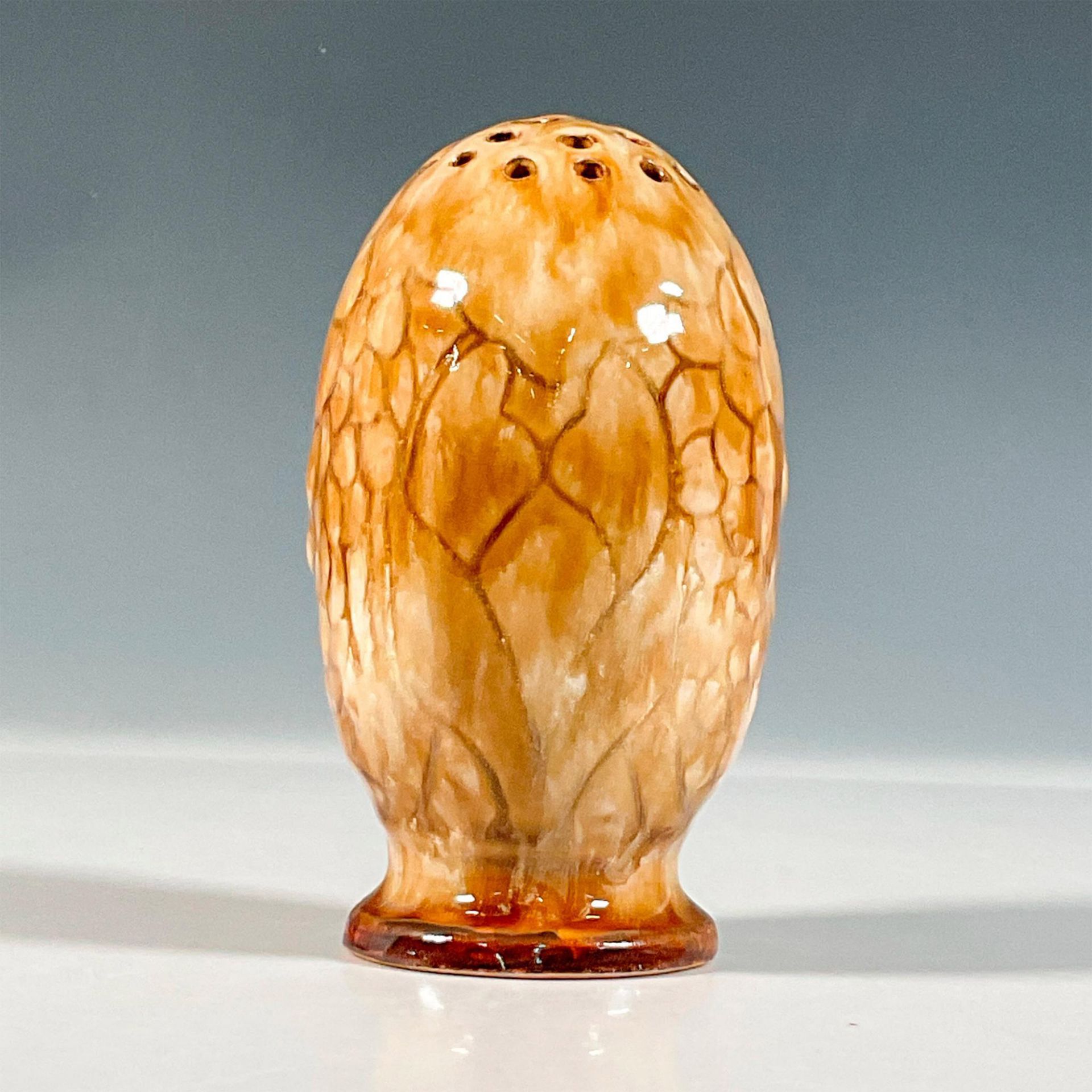 Doulton Lambeth Rare Stoneware Sugar Sifter, Owl - Image 2 of 3