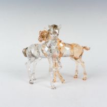 Swarovski Crystal Figurine, Foals Playing