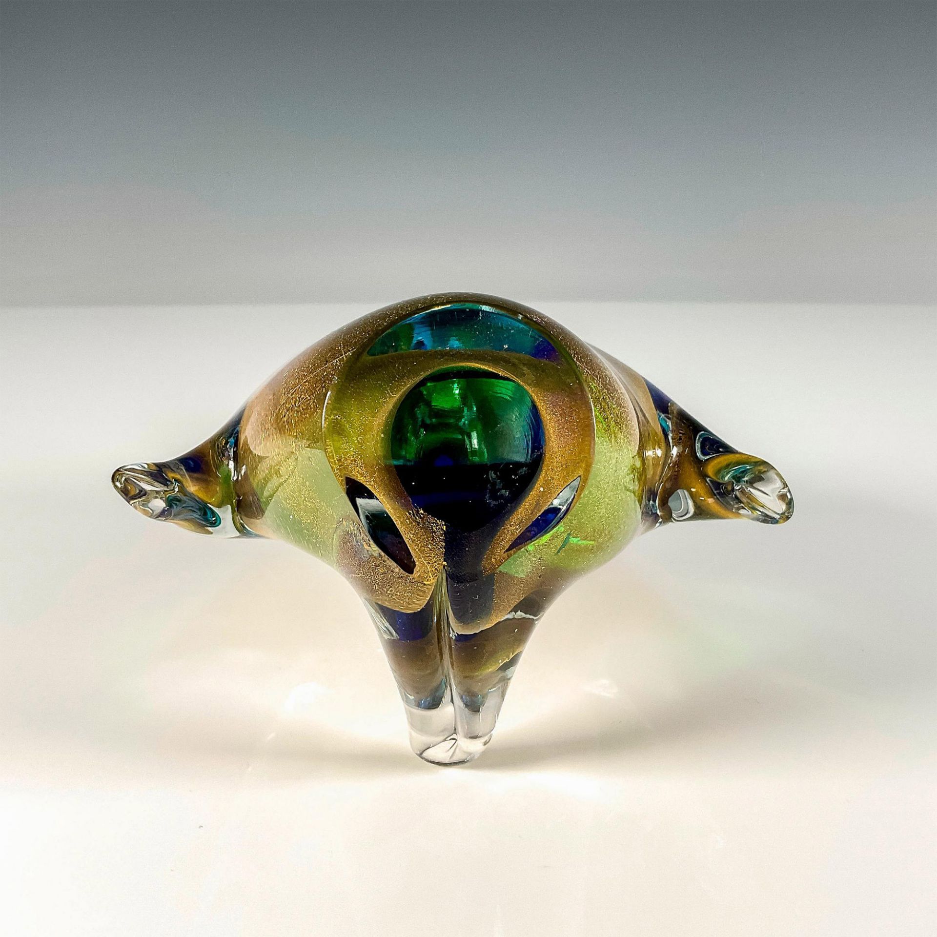 Murano Art Glass Owl Sculpture - Image 3 of 3