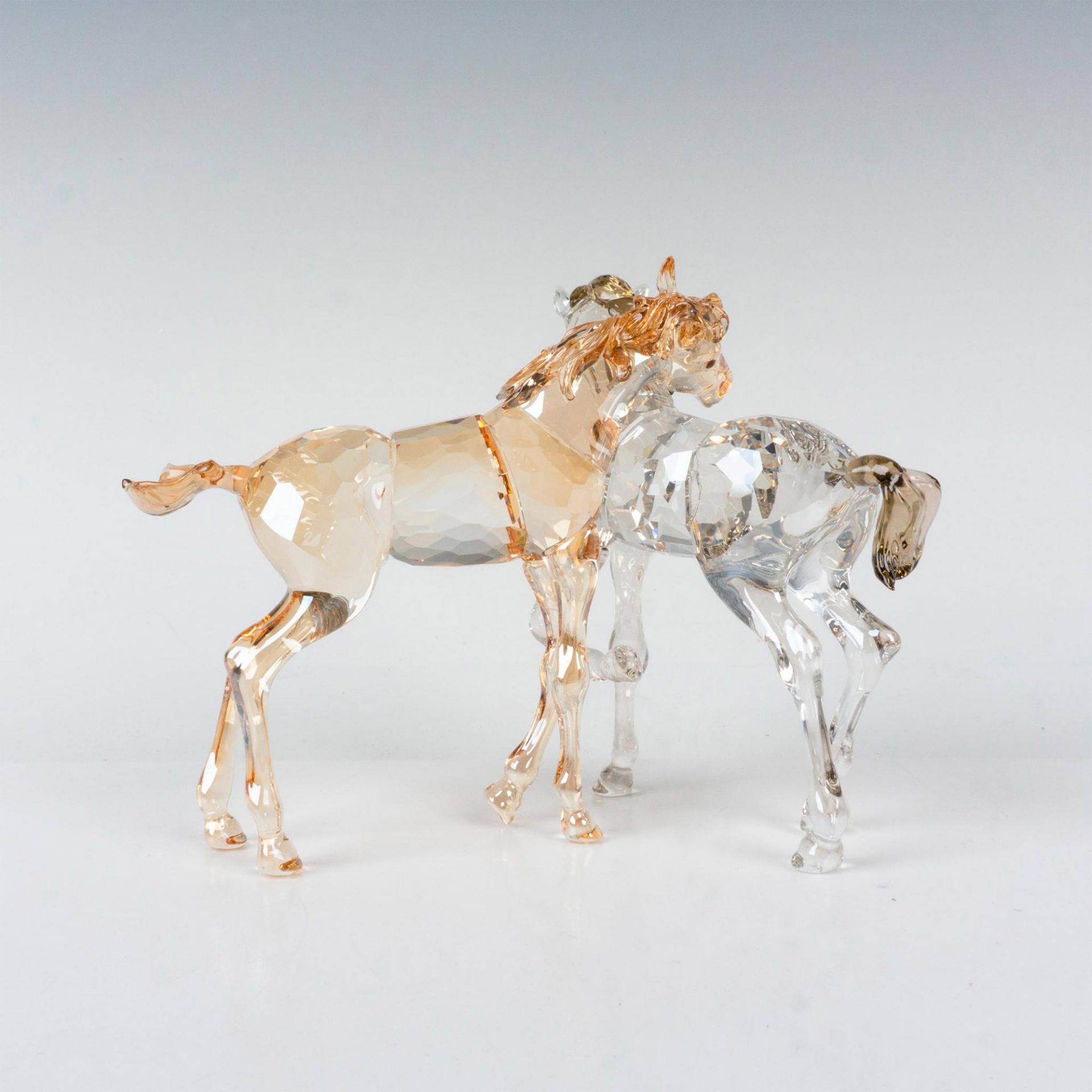 Swarovski Crystal Figurine, Foals Playing - Image 2 of 4