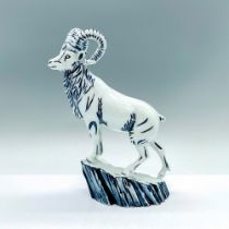 Royal Doulton Archives Burslem Blue Flambe, Hebei Goat BA36