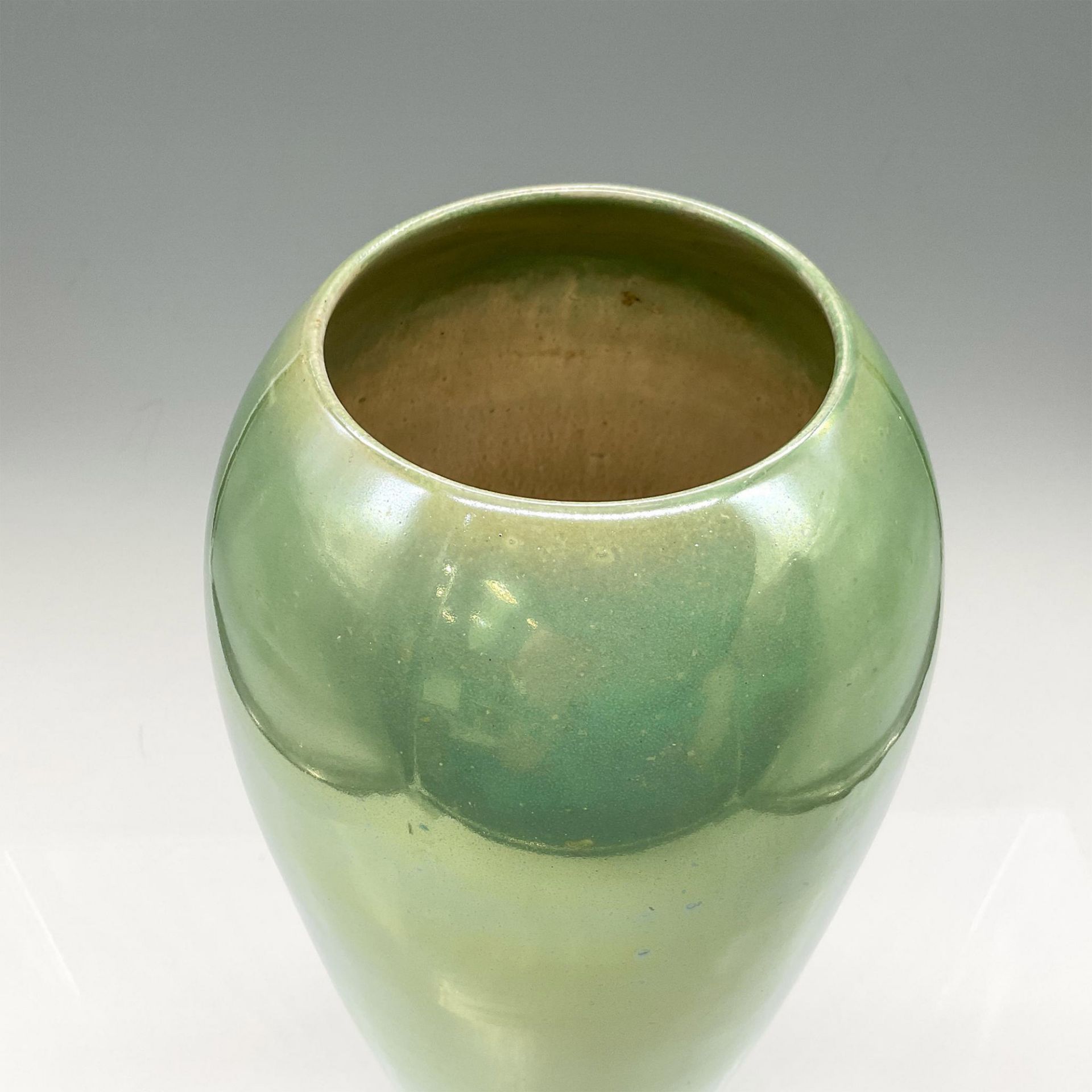 Moorcroft Burslem Pottery Vase, Green Lustreware - Image 2 of 3