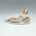 Wallendorf Porcelain Nude Figurine, Woman Reclining