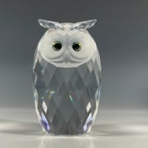 Swarovski Silver Crystal Sculpture, Giant Owl