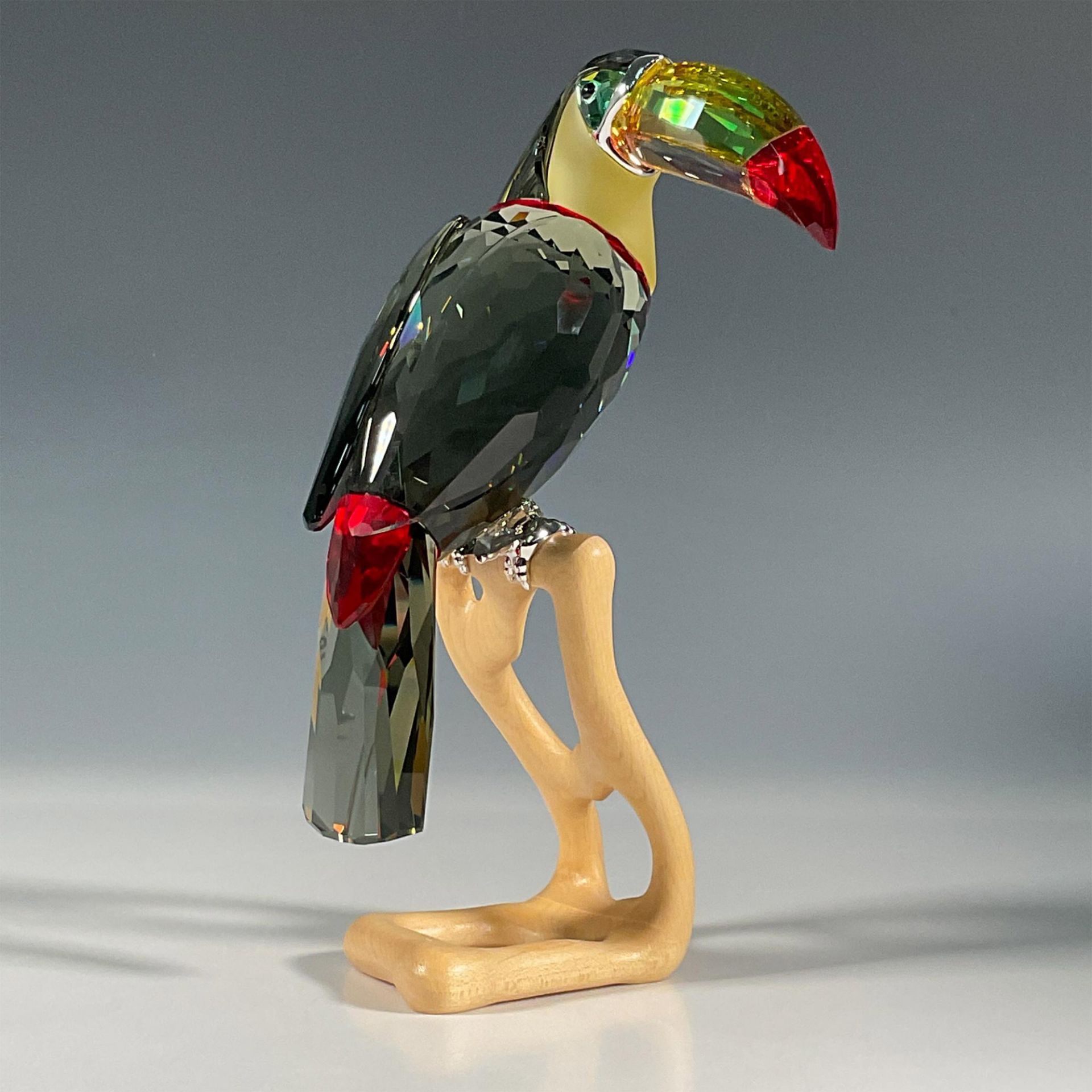 Swarovski Crystal Paradise Birds Figurine, Toucan