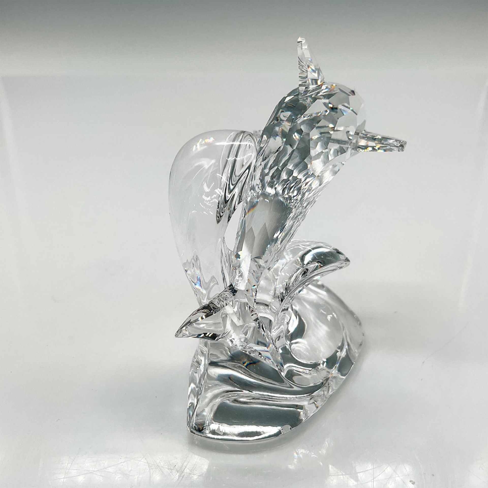 Swarovski Crystal Figurine, Dolphin on a Wave - Bild 2 aus 4