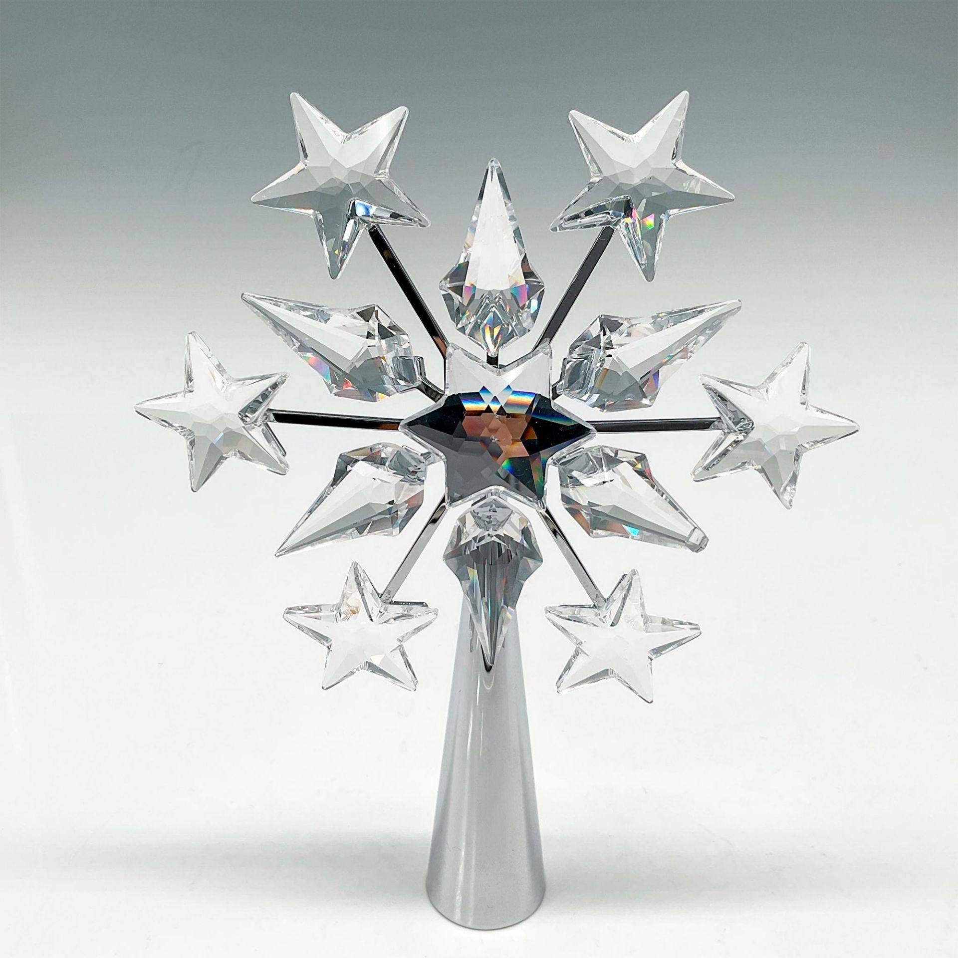 Swarovski Crystal Rhodium Tree Topper