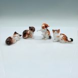 4pc Royal Doulton Bone China Character Cat Figurines