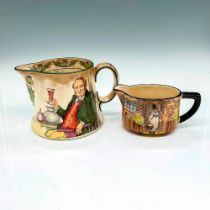 2pc Royal Doulton Series Ware Pitchers