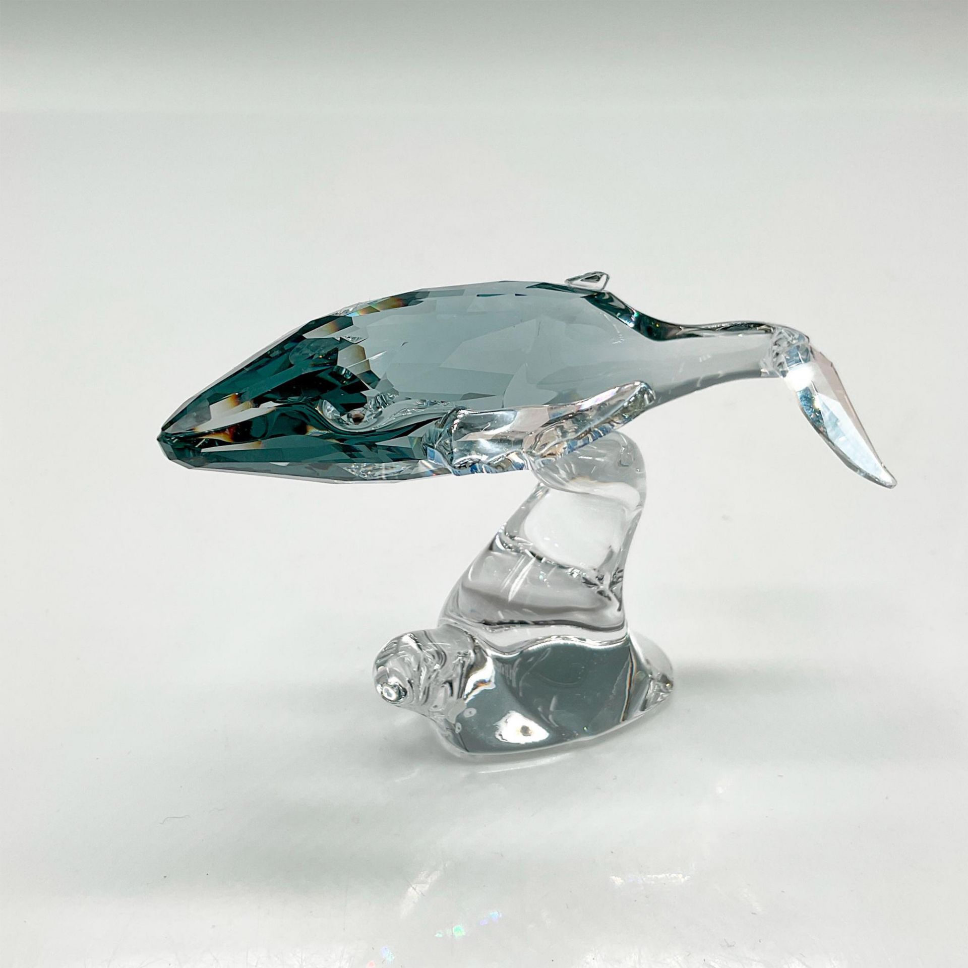 Swarovski Crystal Figurine, Young Humpback Whale