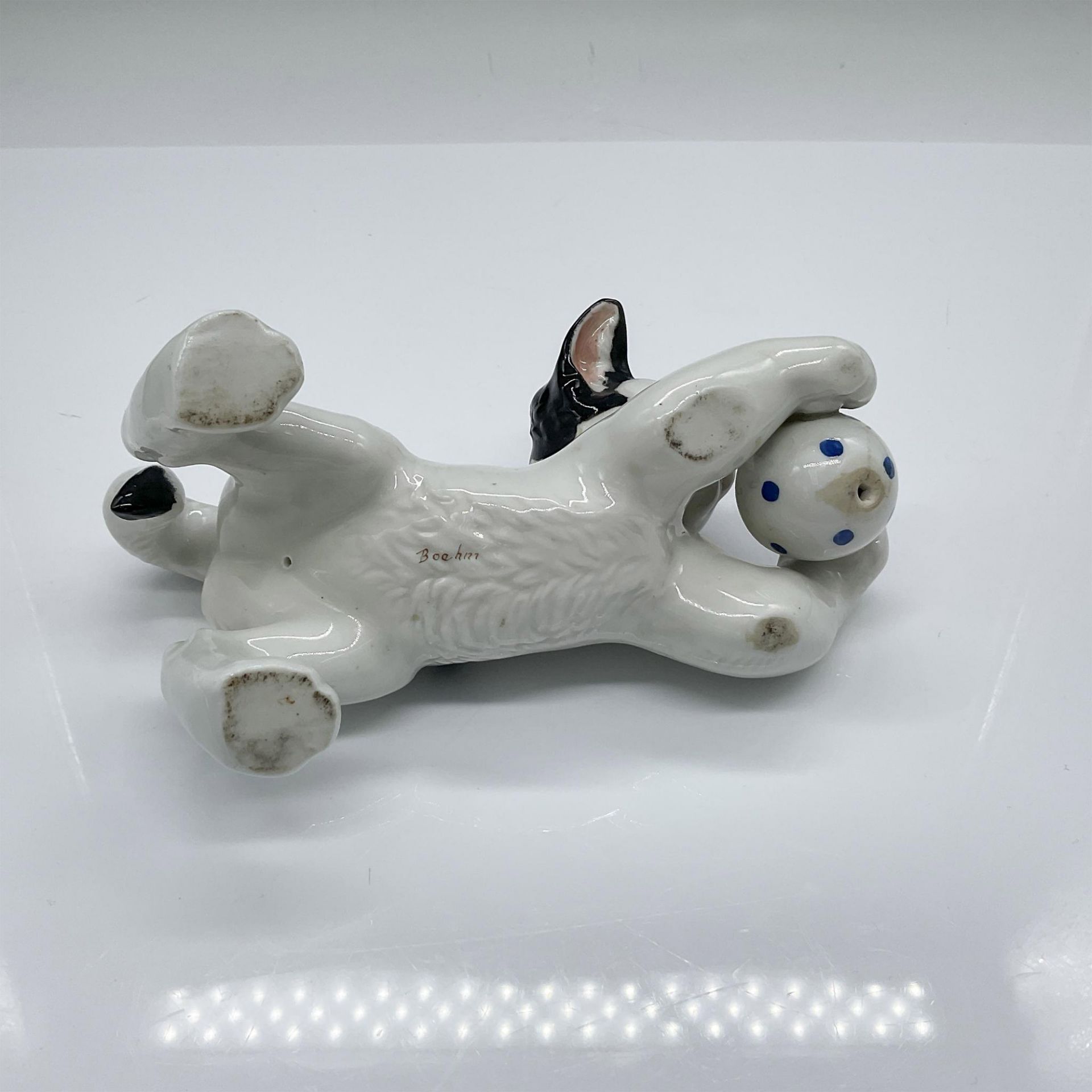 Boehm Porcelain Cat Figurine, Patches - Image 3 of 3