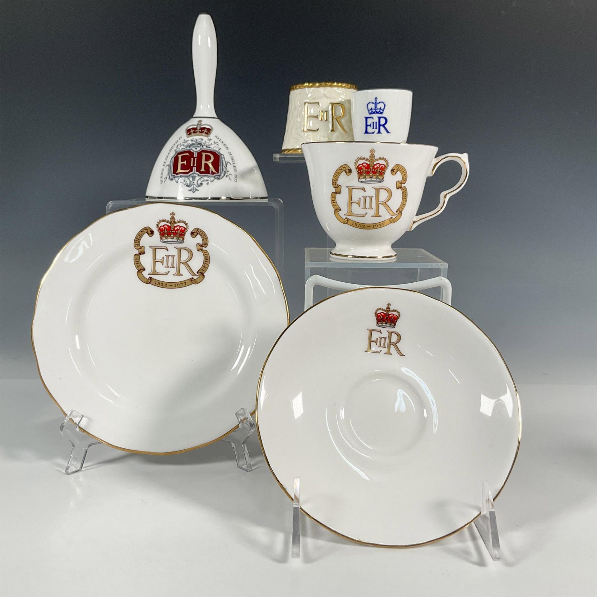 6pc Royal Commemorative Items, Queen Elizabeth II