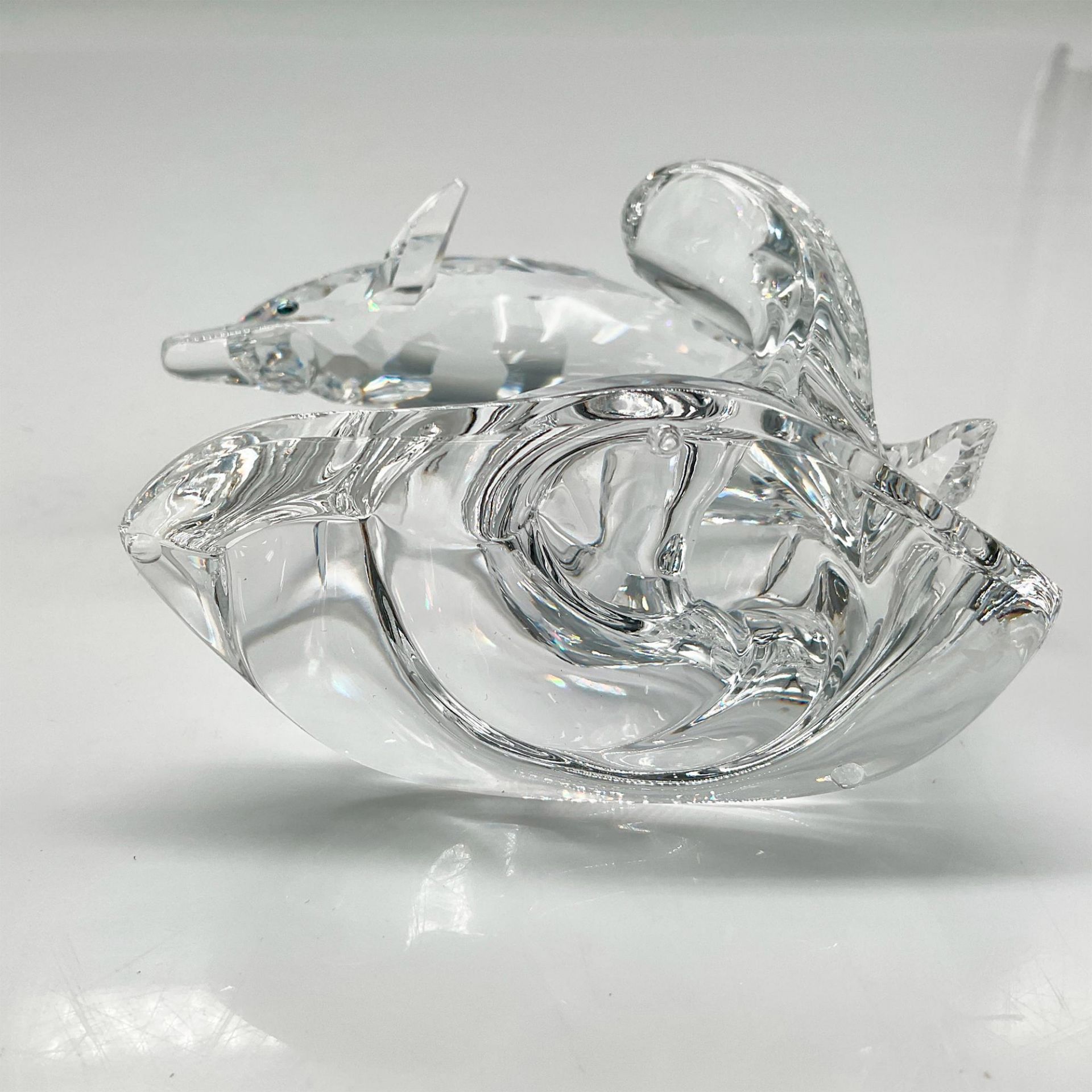 Swarovski Crystal Figurine, Dolphin on a Wave - Bild 3 aus 4