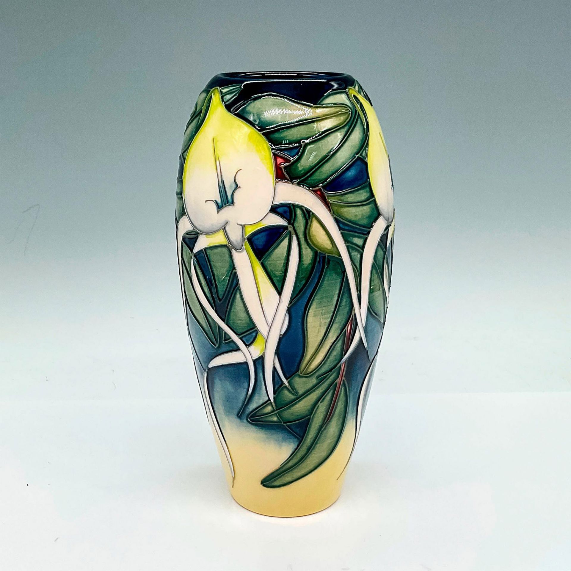 Moorcroft Pottery Emma Bossons Vase, Allegria