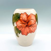 Moorcroft Pottery Sandra Eaton Vase, Hibiscus