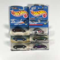 6pc Hot Wheels Collector Toy Cars